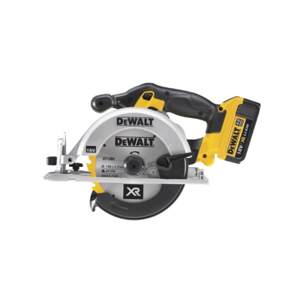 Scie circulaire sans fil DeWalt DCS391M2-QW - 18V XR - Ø165 mm - 2 batteries 4 Ah + chargeur