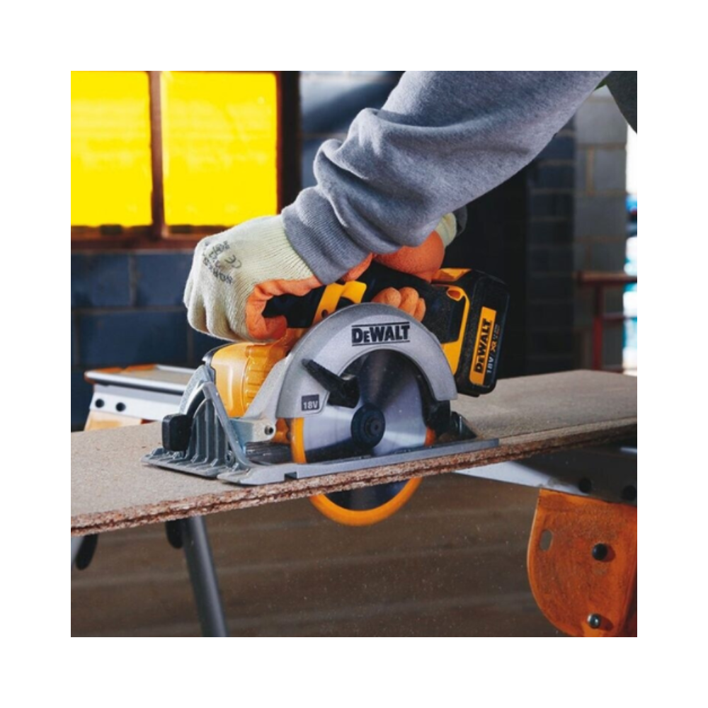 Scie circulaire sans fil DeWalt DCS391M2-QW - 18V XR - Ø165 mm - 2 batteries 4 Ah + chargeur