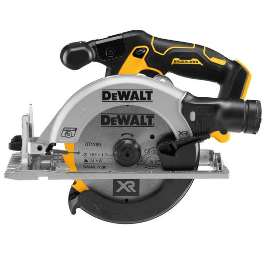 Scie circulaire sans fil DeWalt DCS565NT-XJ - 18V XR - 165 mm - machine nue
