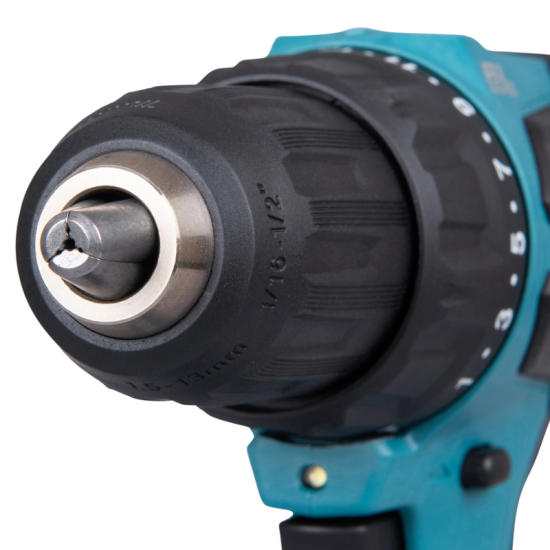 Perceuse visseuse à percussion sans fil Makita DHP490WVE - 18V LXT - 50 Nm - 2 batteries 2,0 Ah + chargeur - coffret