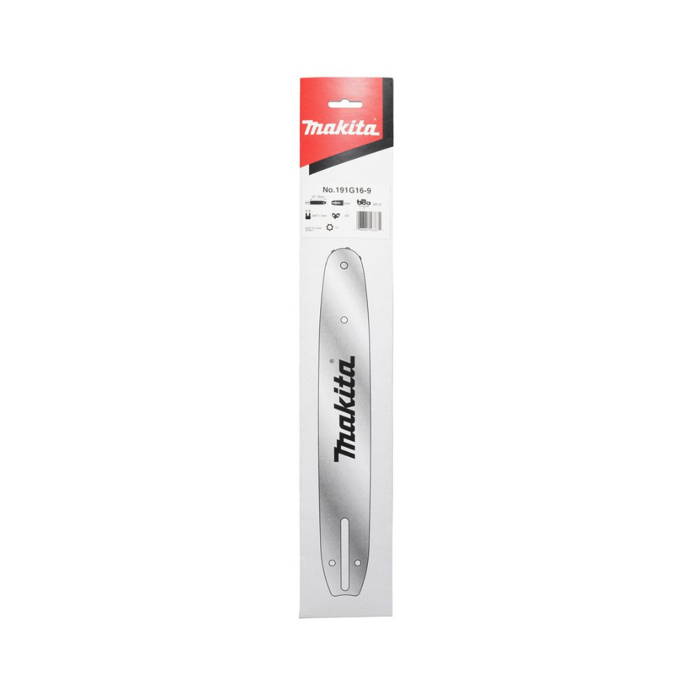 Guide de tronçonneuse 35 cm, 1,1 mm, 3/8" Makita 191G16-9