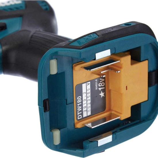 Boulonneuse à chocs sans fil Makita DTW180Z - 18V LXT - 180 Nm - machine nue