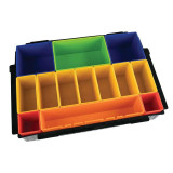 Coffret Makita MKP1+P-83652 - Makpac taille 1 + module de rangement 11 boîtes