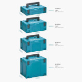 Lot de 2 coffrets empilables Makpac Taille 3 Makita MAKPAC3_Setx2 - coffret
