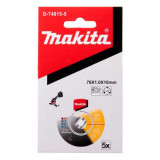 PACK 5 DISQUES A TRONÇONNER Makita D-74815-5 - 76 mm - lot de 5