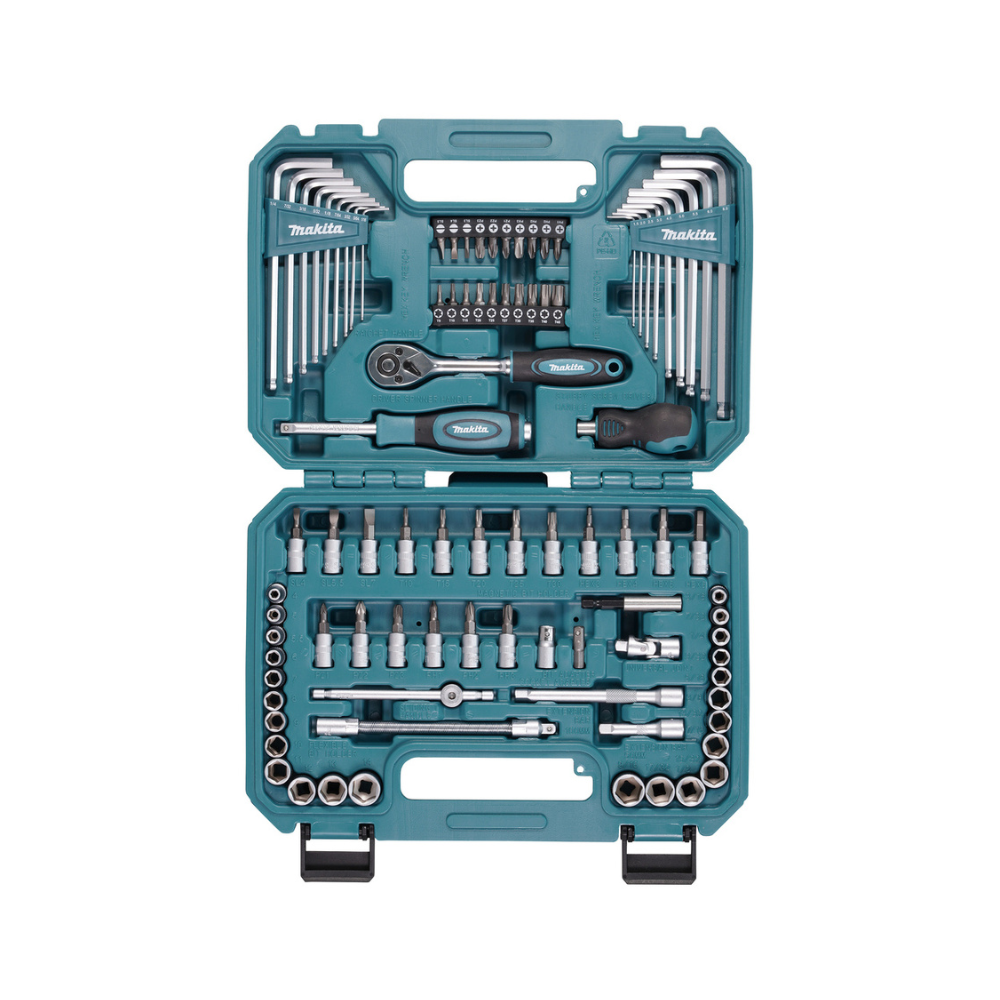Coffret renforcé 91 accessoires Makita E-15752 - embouts, douilles, cliquet et clés