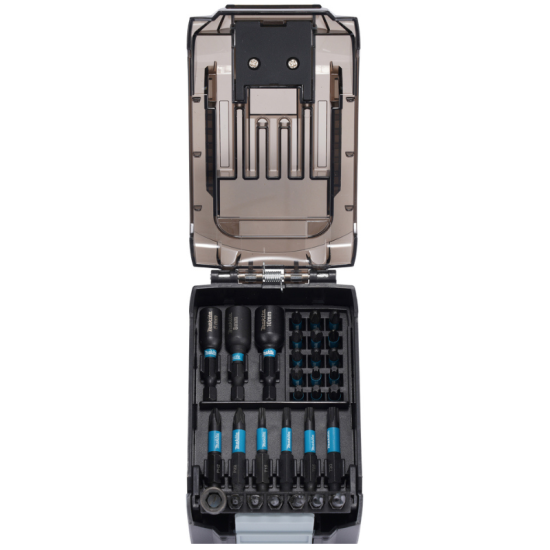 Coffret "Batterie XGT" IMPACT BLACK 31 accessoires Makita E-22850 - lot de 31