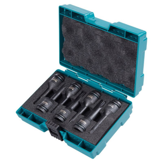 Jeu de 7 douilles Torx carré 1/2"" Makita E-23628