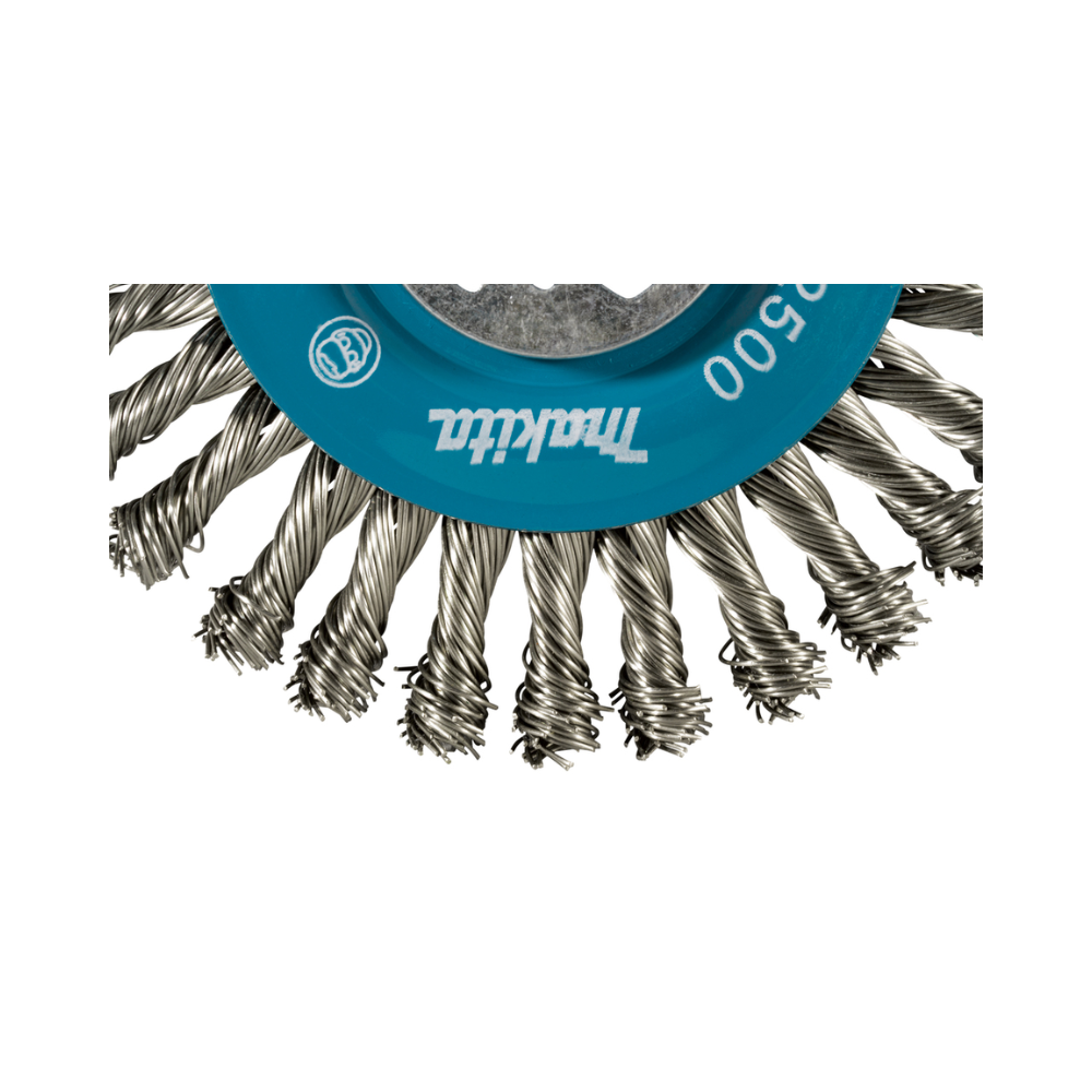 Brosse ronde 115 mm X-LOCK fils renforcés Makita D-73368