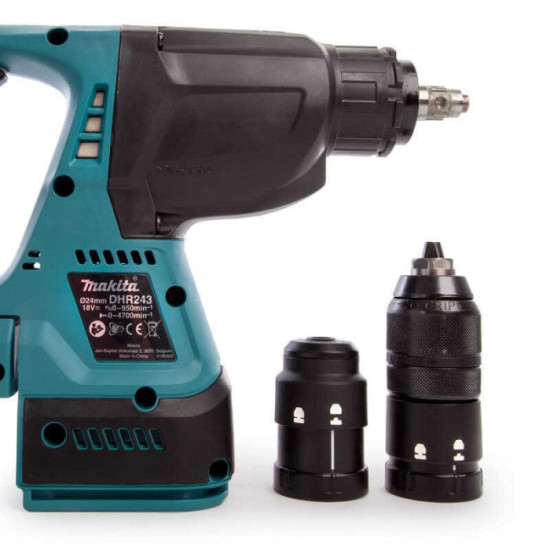 Perforateur burineur SDS-Plus Makita DHR243RFJ 18V LXT