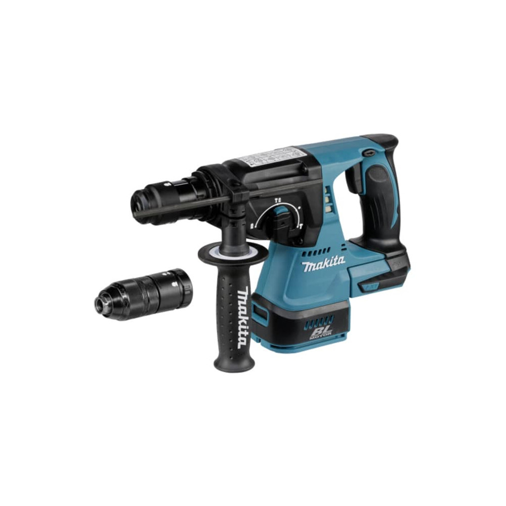 Pack 4 machines Makita DLX4183T3J - 18V LXT - 3 batteries 5,0 Ah + chargeur - 2 coffrets Makpac