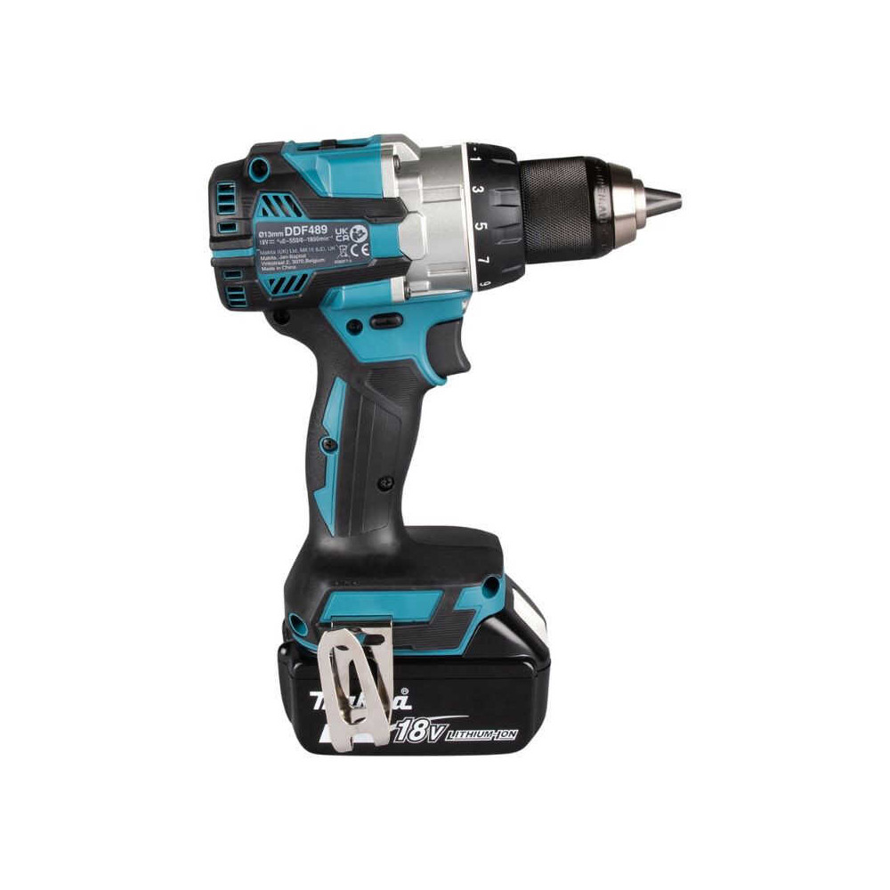 Perceuse visseuse sans fil Makita DDF489RTJ - 18V LXT - 73 Nm - 2 batteries 5,0 Ah + chargeur - Makpac