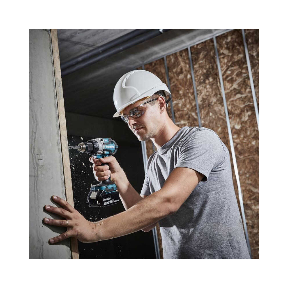 Perceuse visseuse à percussion sans fil Makita DHP489RTJ - 18V LXT - 73 Nm - 2 batteries 5,0 Ah + chargeur - MAKPAC