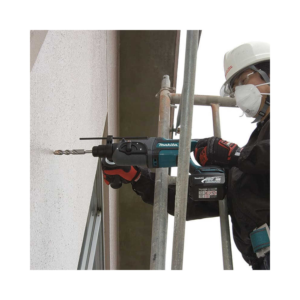 Perforateur burineur sans fil Makita DHR241RTJ - 18V LXT - 2,0 J - 2 batteries 5,0 Ah + chargeur