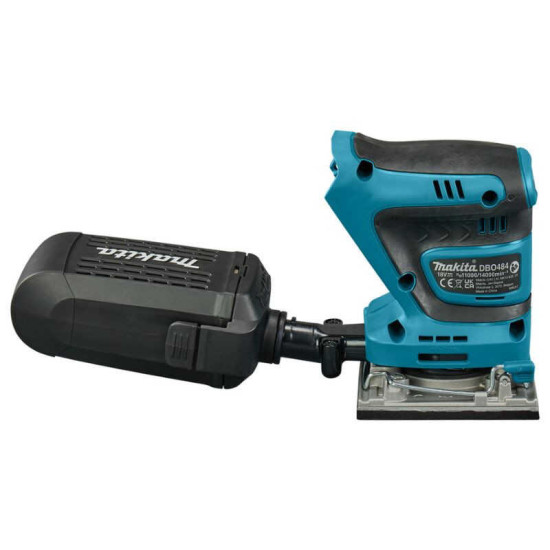 Ponceuse de finition sans fil Makita DBO484Z - 18V LXT - patin 112 x 102 mm - machine nue