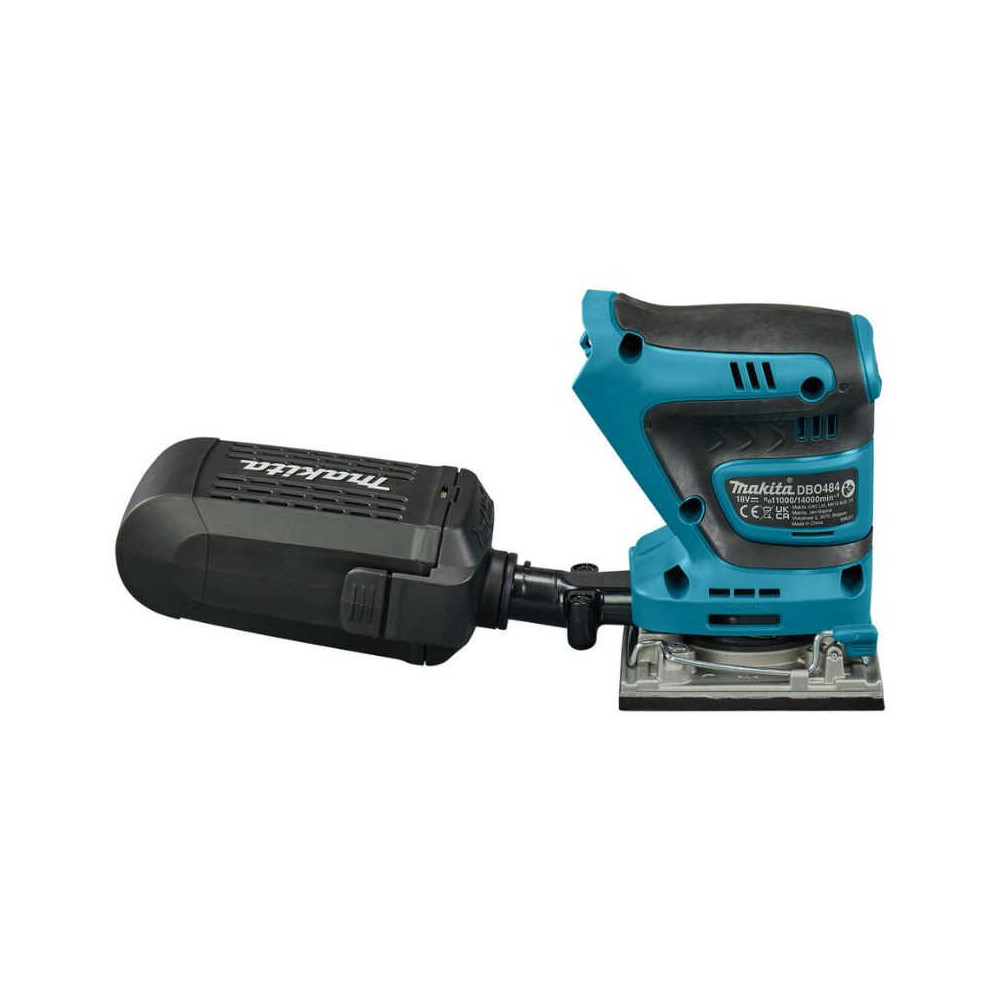Ponceuse de finition sans fil Makita DBO484Z - 18V LXT - patin 112 x 102 mm - machine nue