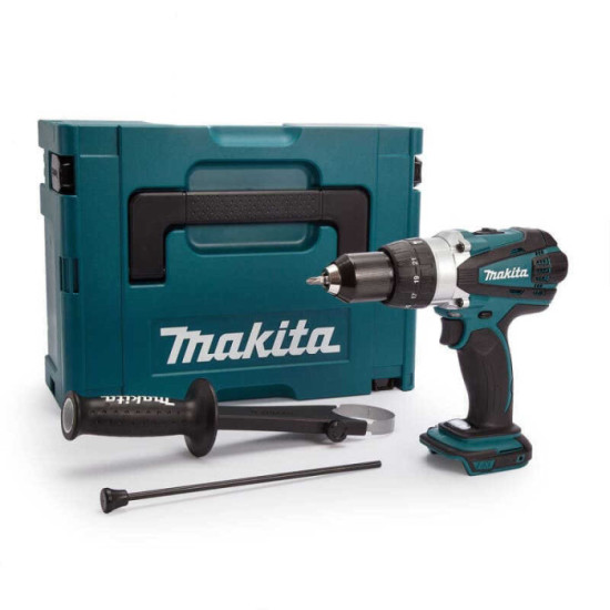 Perceuse à percussion Makita DHP458ZJ 18V nue MAKPAC HT
