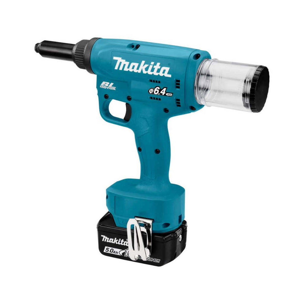 Riveteuse sans fil Makita DRV250RTJ - 18V LXT - brushless - 2 batteries 5,0 Ah + chargeur - coffret