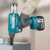 Riveteuse sans fil Makita DRV250RTJ - 18V LXT - brushless - 2 batteries 5,0 Ah + chargeur - coffret