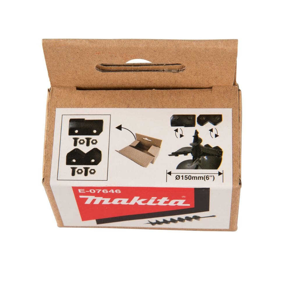 Lame de rechange pour mèche de tarière 150 mm Makita E-07646