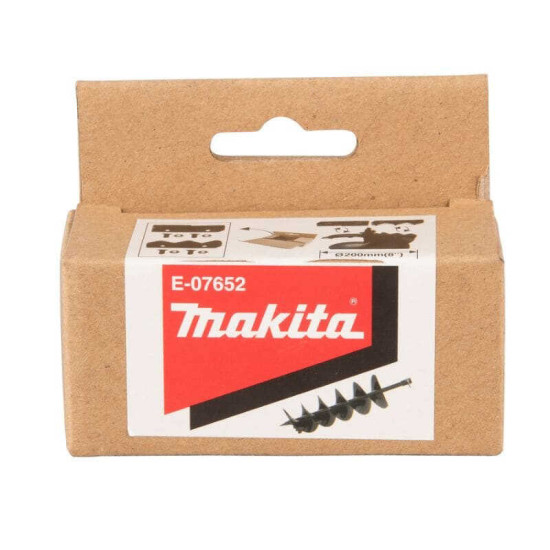 Jeu de 2 lames de rechange Makita E-07652 - pour mèche de tarière Ø200 mm - avec vis