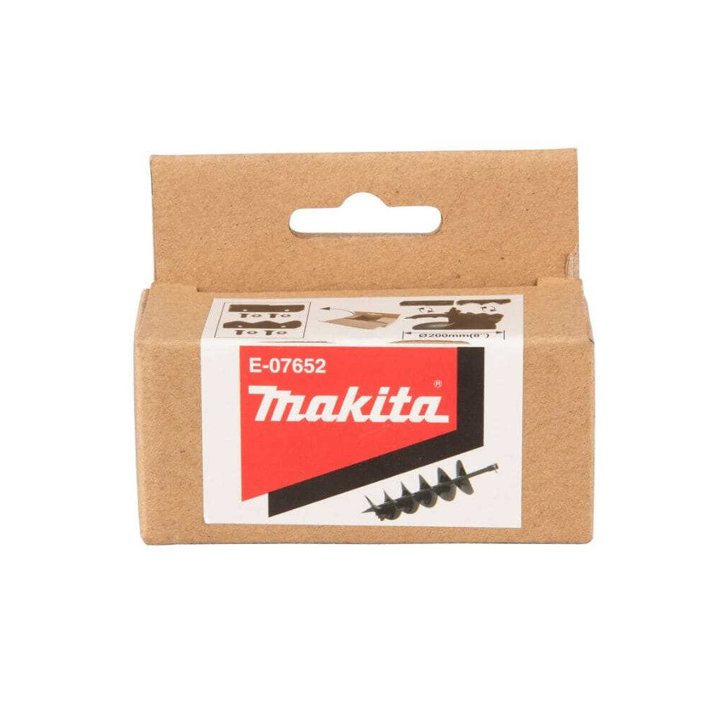 Jeu de 2 lames de rechange Makita E-07652 - pour mèche de tarière Ø200 mm - avec vis