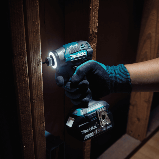 Visseuse à chocs sans fil Makita DTD173RTJ - 18V LXT - 180 Nm - 2 batteries 5,0 Ah + chargeur - Makpac