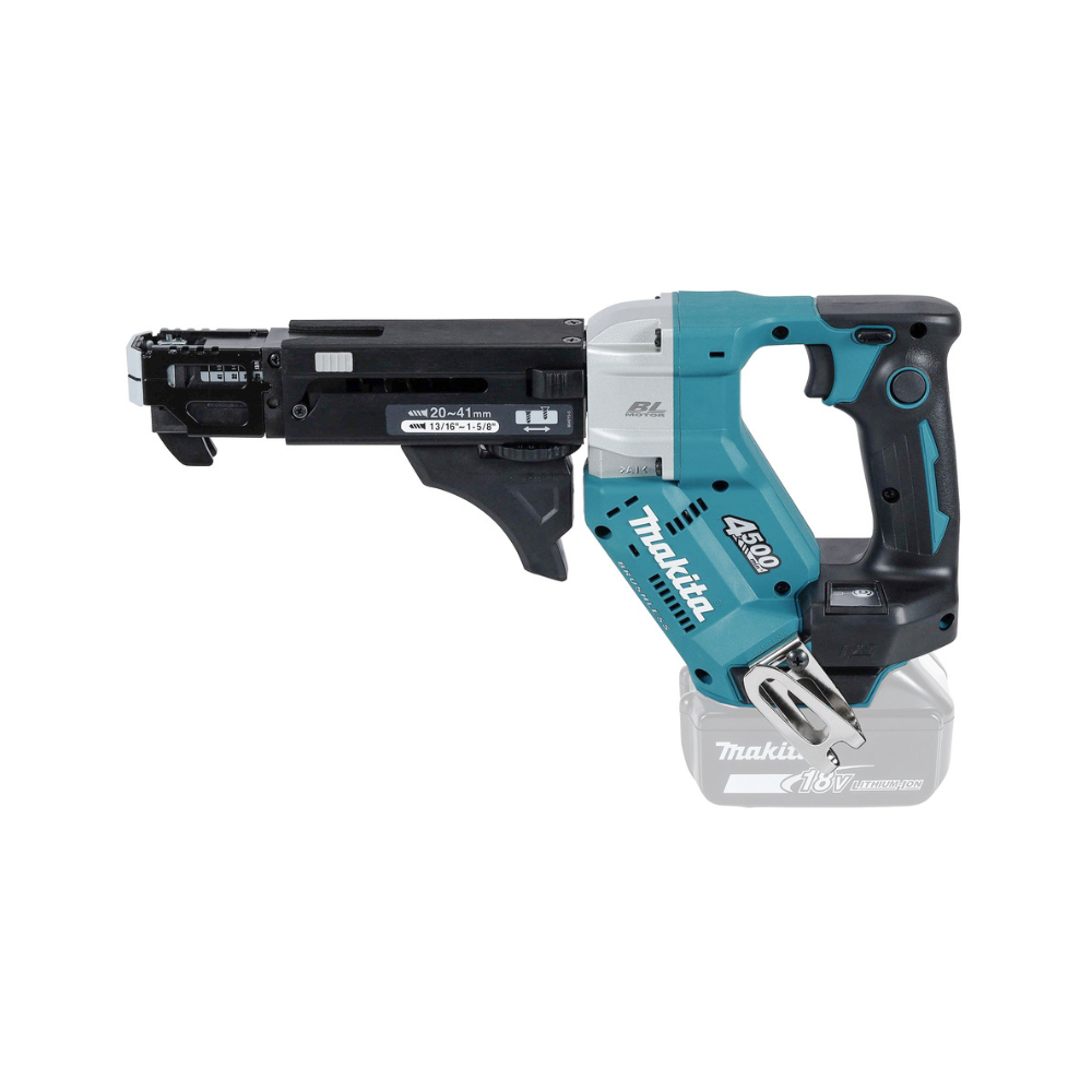 Visseuse automatique à bande sans fil Makita DFR453ZJ - 18V LXT - vis 20 - 41 mm - machine nue - coffret