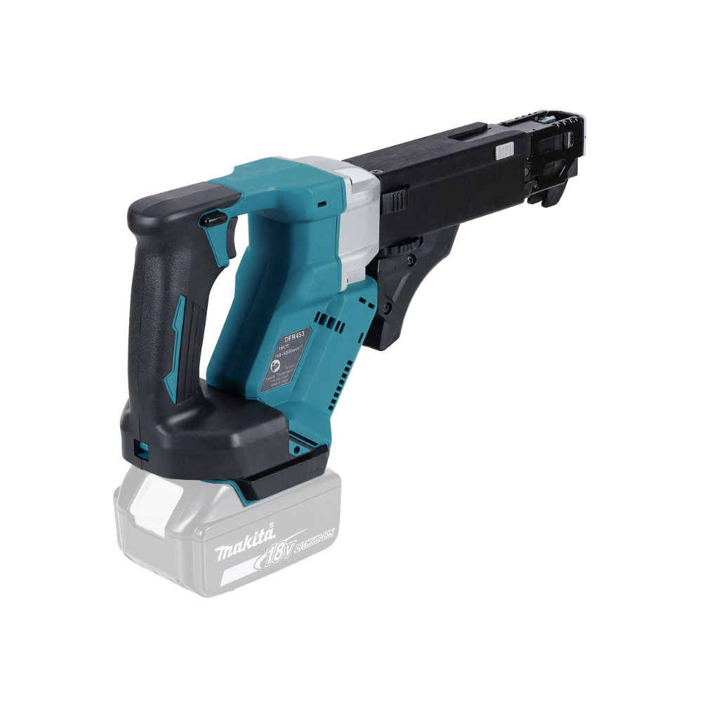 Visseuse automatique à bande sans fil Makita DFR453ZJ - 18V LXT - vis 20 - 41 mm - machine nue - coffret