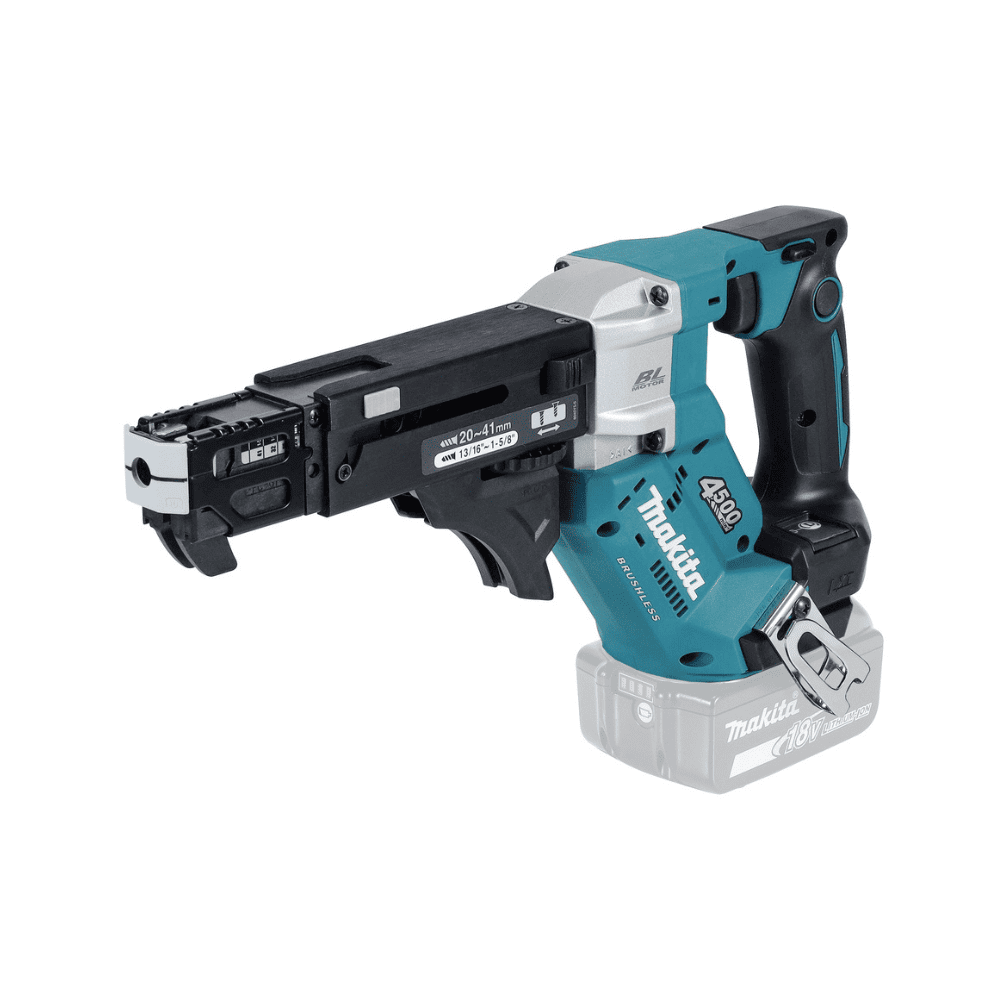 Visseuse automatique à bande sans fil Makita DFR453Z - 18V LXT - vis 20 - 41 mm - machine nue
