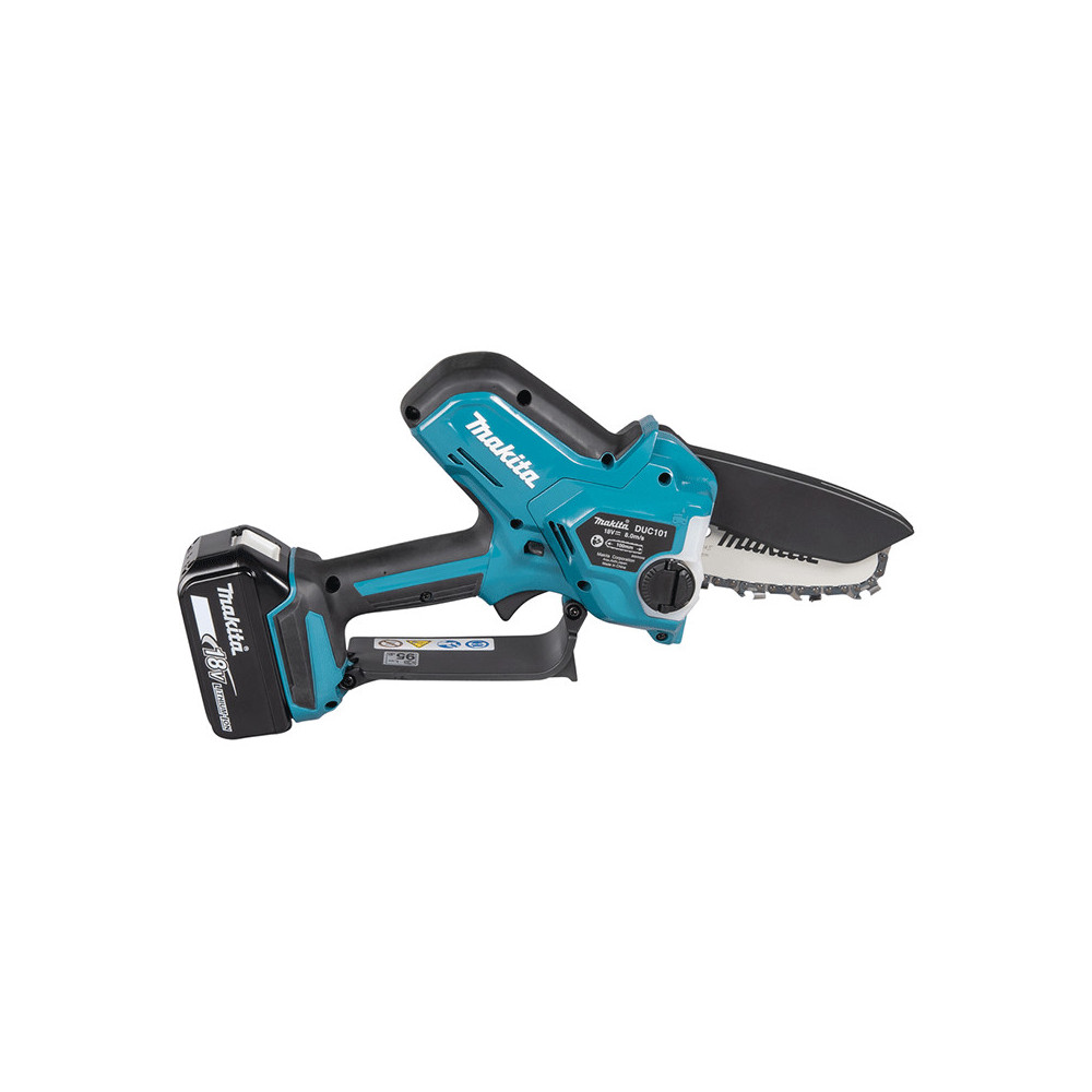 Tronçonneuse sans fil Makita DUC101RF01 - 18V LXT - brushless - avec chargeur