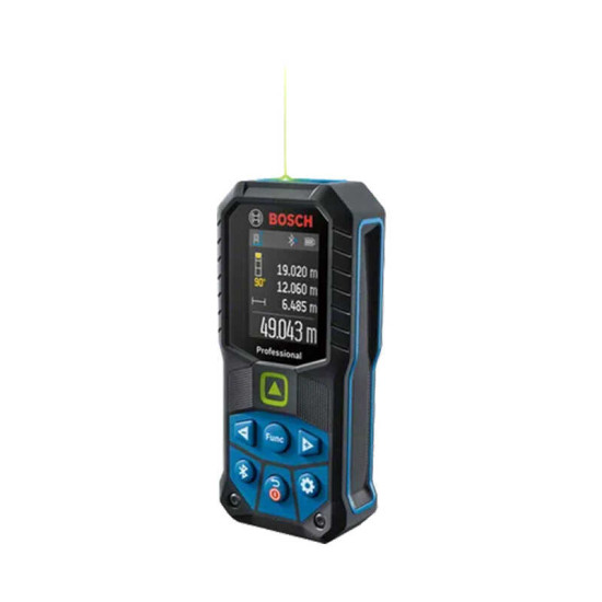Télémètre laser Bosch Professional GLM 50-27 CG 0601072U01 - 50 m - laser vert - batterie 3,7V 1,0 Ah + câble USB-C