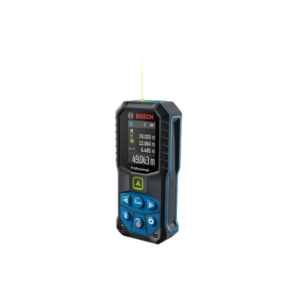 Télémètre laser Bosch Professional GLM 50-27 CG 0601072U01 - 50 m - laser vert - batterie 3,7V 1,0 Ah + câble USB-C