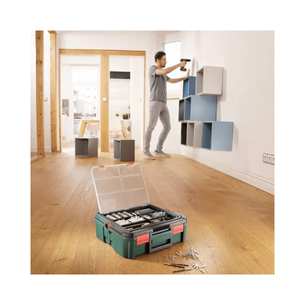 Perceuse visseuse sans fil Bosch 06039A310S PSR 1800 LI-2 - 18V - 2 batteries 1,5 Ah - SystemBox