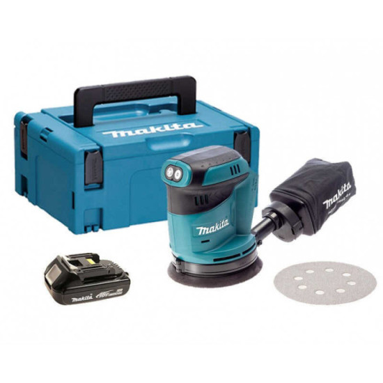 Ponceuse excentrique Makita DBO180Y1J 18V LXT