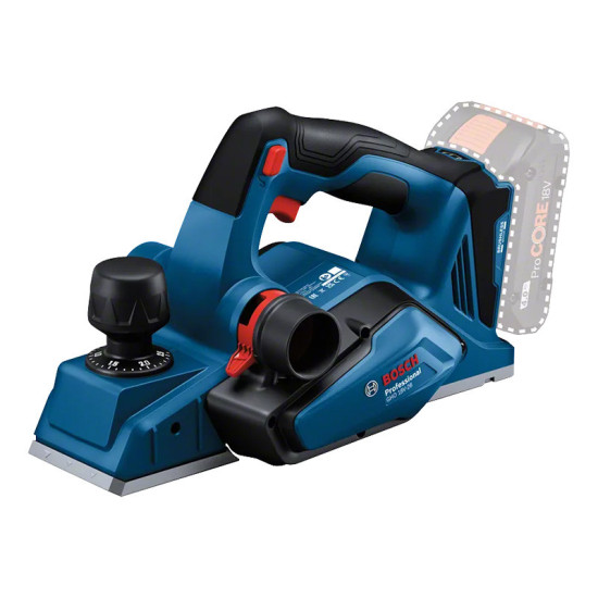 Rabot sans fil Bosch 06015B5001 GHO 18V-26 - 18V - 13 600 tr/min