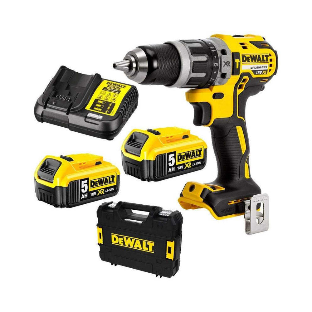 Perceuse à percussion DeWalt DCD796P2-QW 2x5,0 Ah