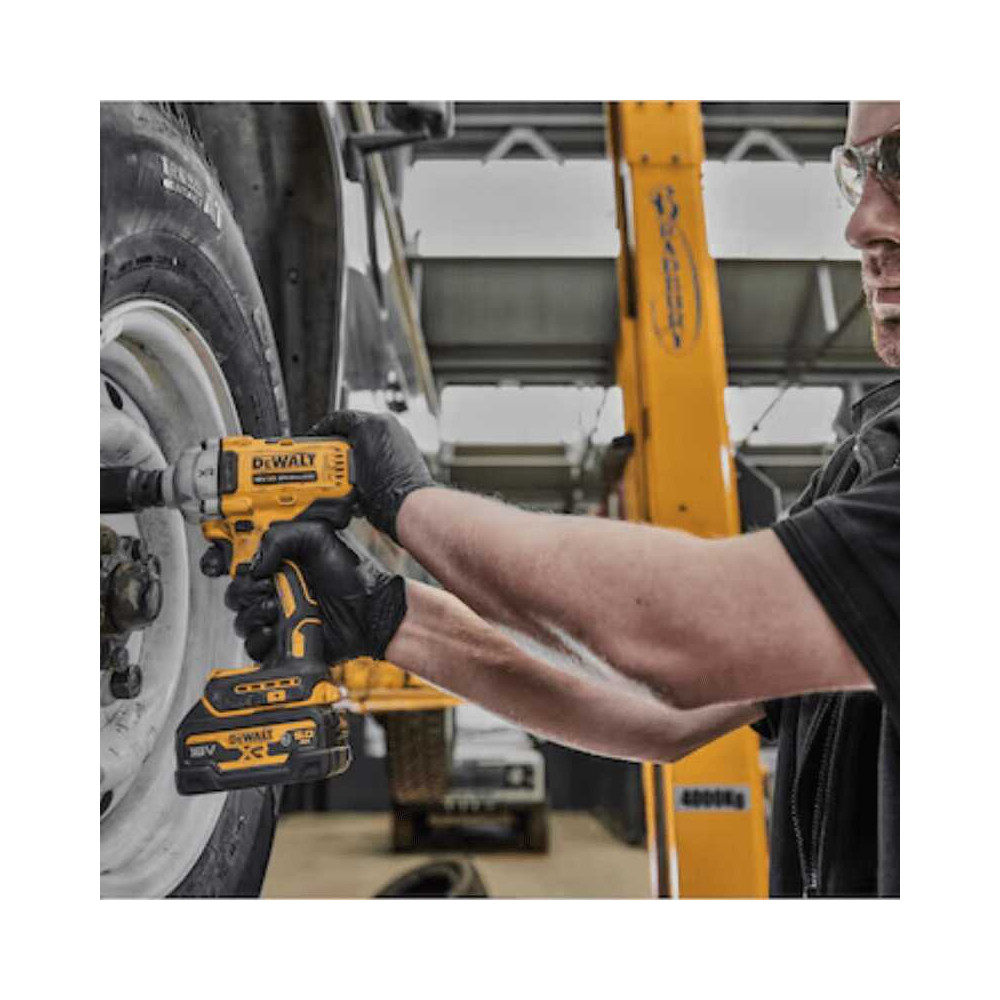 Boulonneuse à chocs sans fil DeWalt DCF891P2T-QW - 18V XR - 2 batteries 5,0 Ah + chargeur - coffret TSTAK