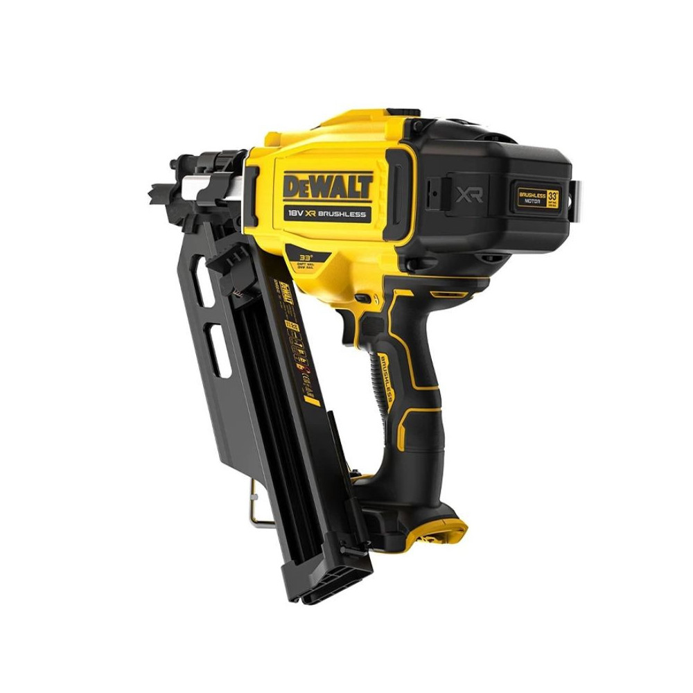 Cloueur de charpente sans fil DeWalt DCN930N - 18V XR - clous 50 à 90 mm - brushless - machine nue