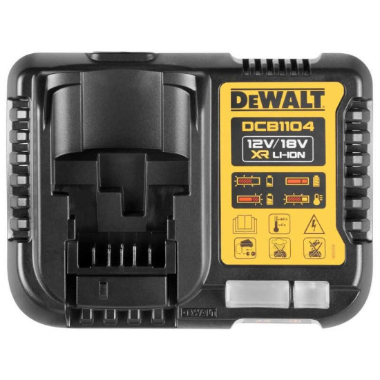 Pack énergie DeWalt DCB1104P3-QW - 18V XR - 3 batteries 5,0 Ah + chargeur