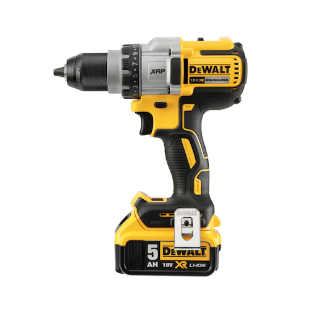 Perceuse visseuse sans fil DeWalt DCD991P2-QW - 18V XR - 2 batteries 5,0 Ah + chargeur - TSTAK