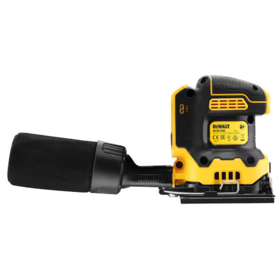Ponceuse vibrante sans fil DeWalt DCW200NT-XJ - 18V XR - machine nue