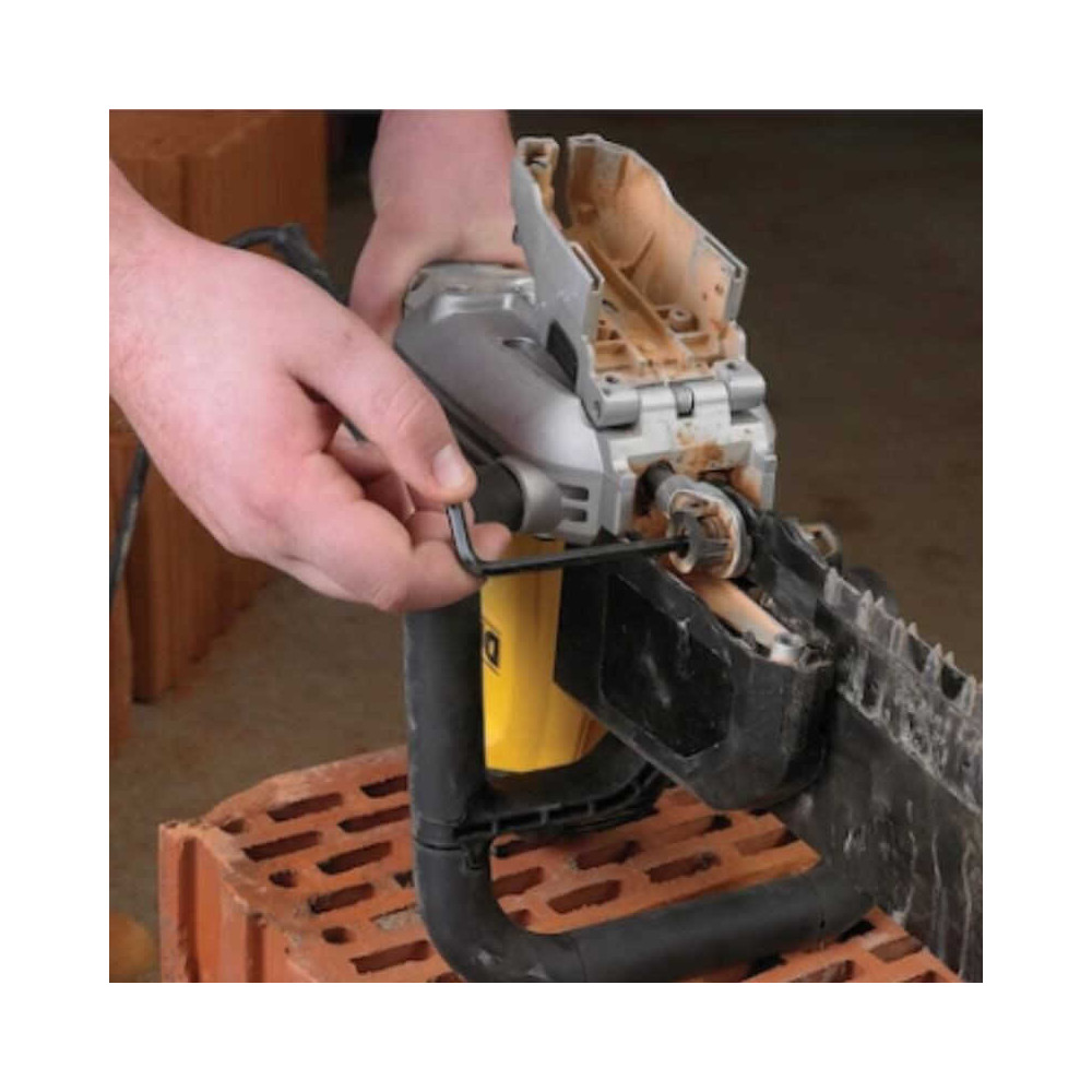 Scie Alligator filaire 1700 W DeWalt DWE398-QS - 430 mm