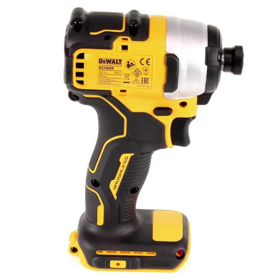 Visseuse à chocs sans fil DeWalt DCF809N - 18V XR - 190 Nm - compacte - machine nue