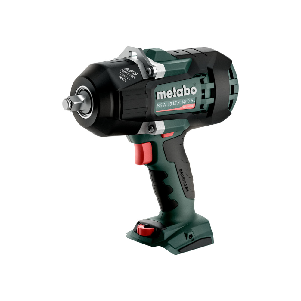 Boulonneuse à chocs sans fil Metabo 602401840 SSW 18 LTX 1450 BL - 18V - 1450 Nm - nue en metaBOX