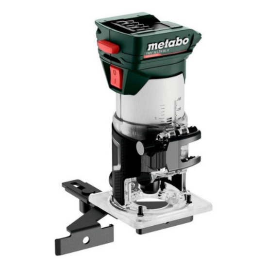 Affleureuse sans fil Metabo 601742850 - 18V - coffret