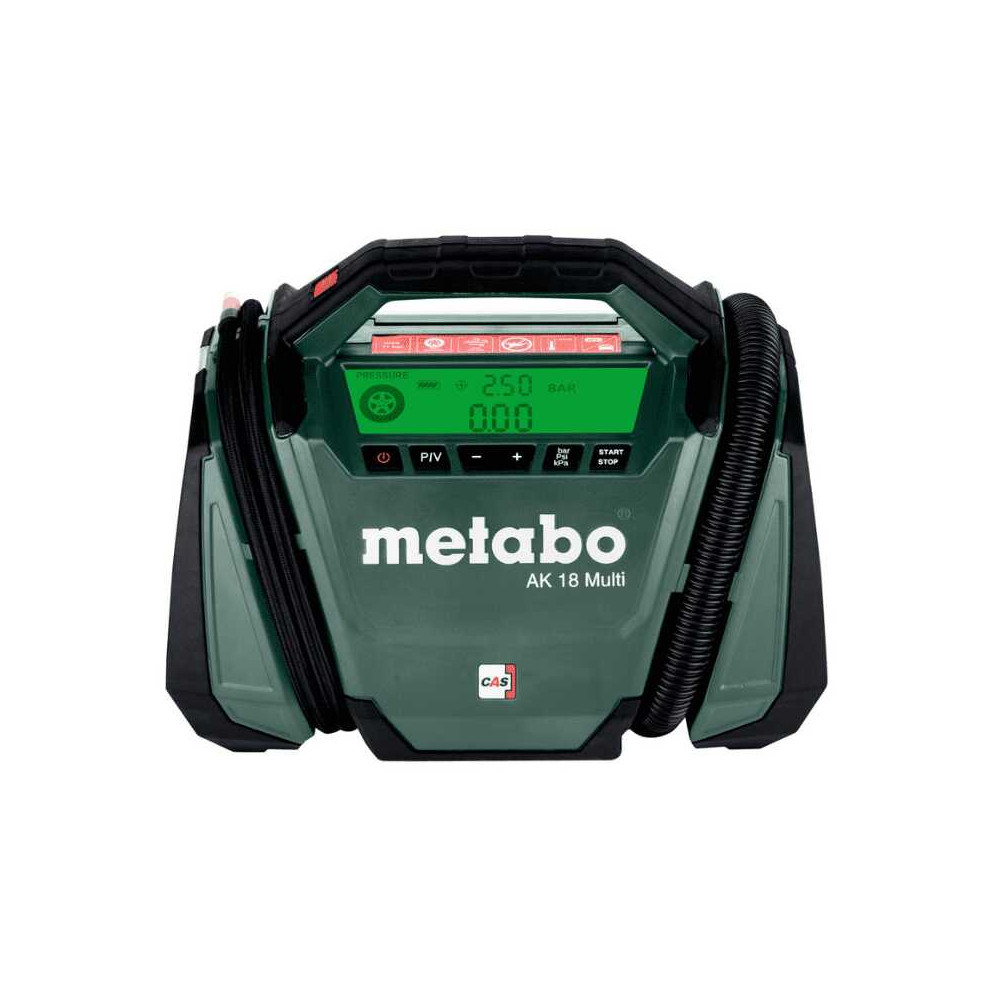Compresseur sans fil Metabo 600794850 AK 18 Multi - 18V CAS
