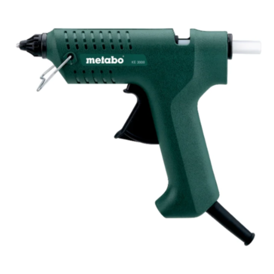 Pistolet à mastic filaire Metabo 618121000 KE 3000