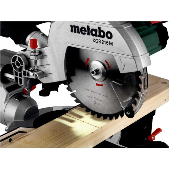 Scie à onglet radiale filaire Metabo 613216000 KGS 216 M - 1200 W - 216 x 30 mm