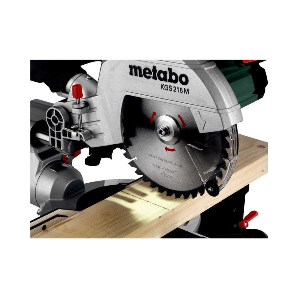Scie à onglet radiale filaire Metabo 613216000 KGS 216 M - 1200 W - 216 x 30 mm